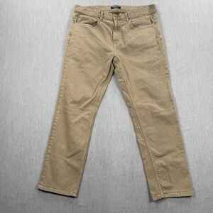 Flag & Anthem Nashville Straight Jeans Mens 36x30 Tan Khaki COREDN056